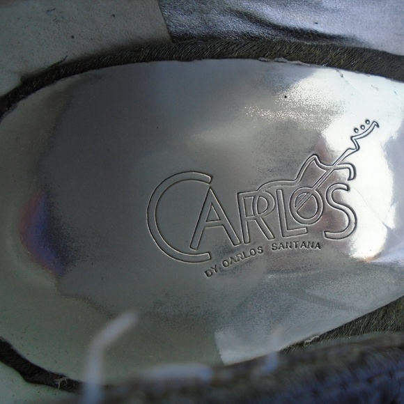 Carlos Santana Privilege Metallic Grey Heels 8 - Picture 2 of 8